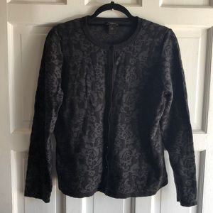 Ann Taylor Factory - button front cardigan - XL
